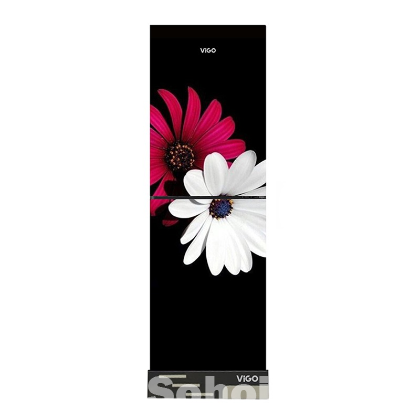 Refrigerator RE-150L Blue / Red Big / 160L White lily